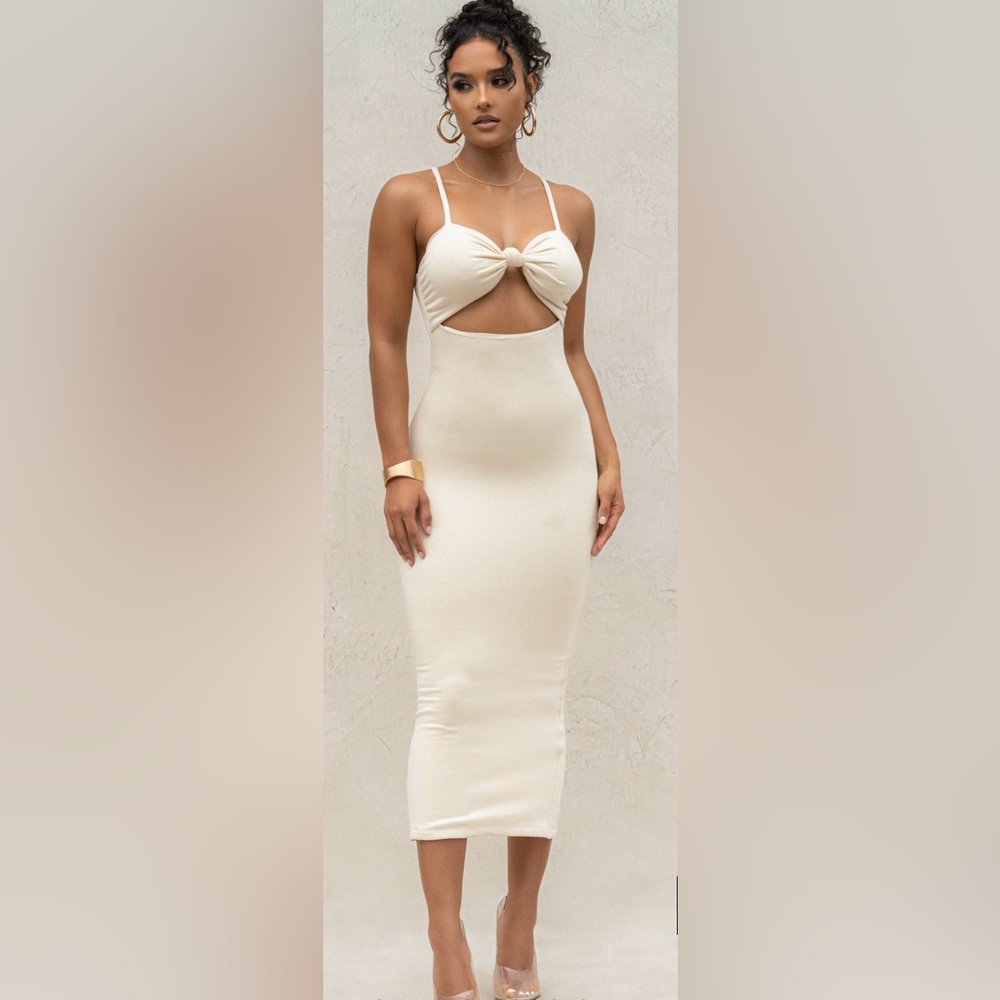 JLUXLABEL Buttercream Midnight Memories Dress Size Small